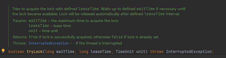 Redisson分布式锁的可重入、重试、续约机制原理