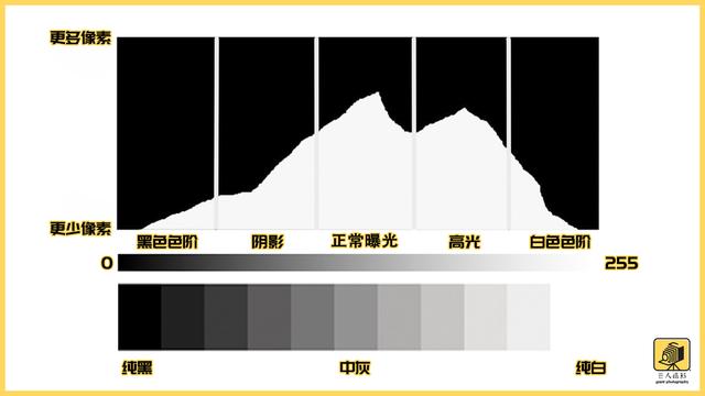 黑白灰明度对比图片