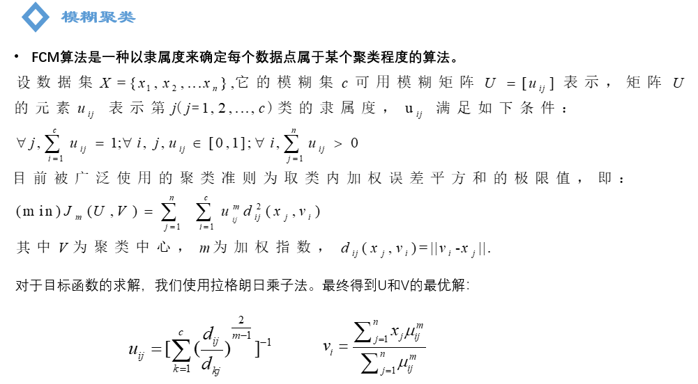 模糊聚类方法