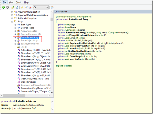 ArraySort implementation in .NET_1