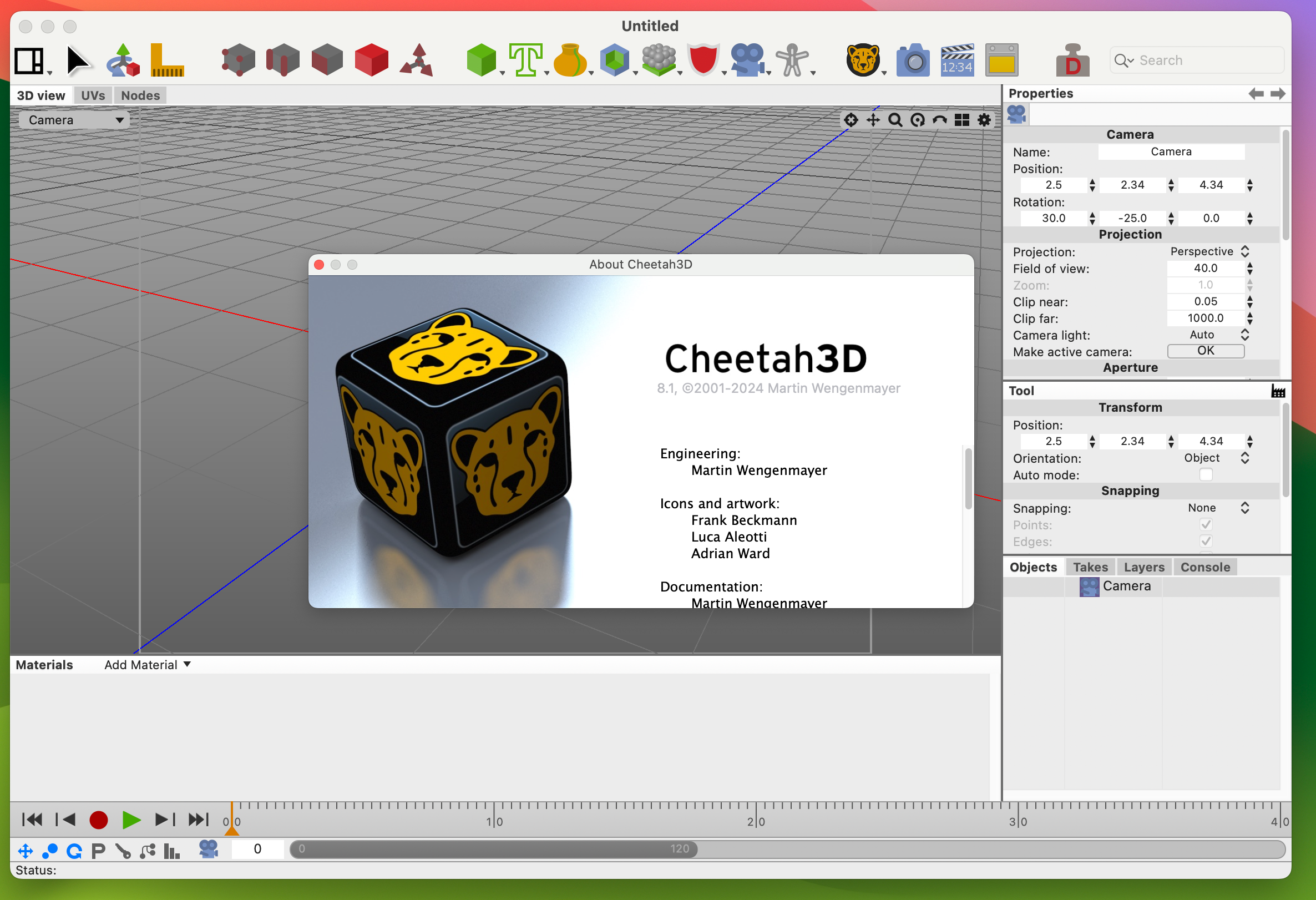 Cheetah3D for Mac v8.1 - 3D渲染建模软件