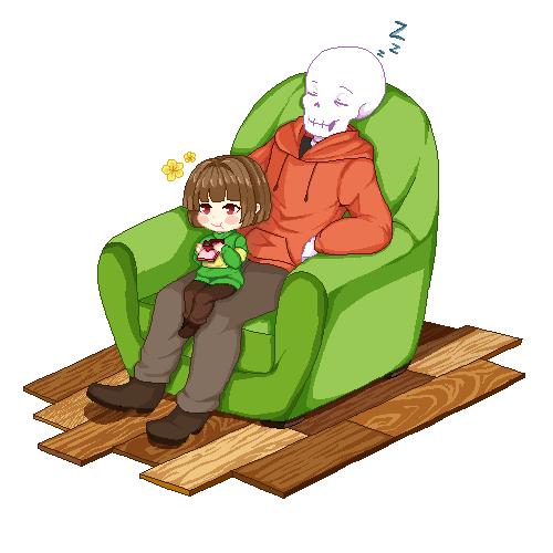 papyrus x chara图片