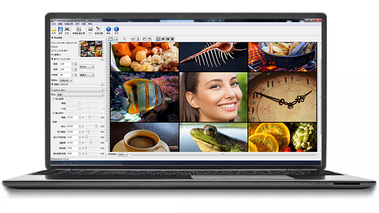 PhotoZoom Classic 8界面预览