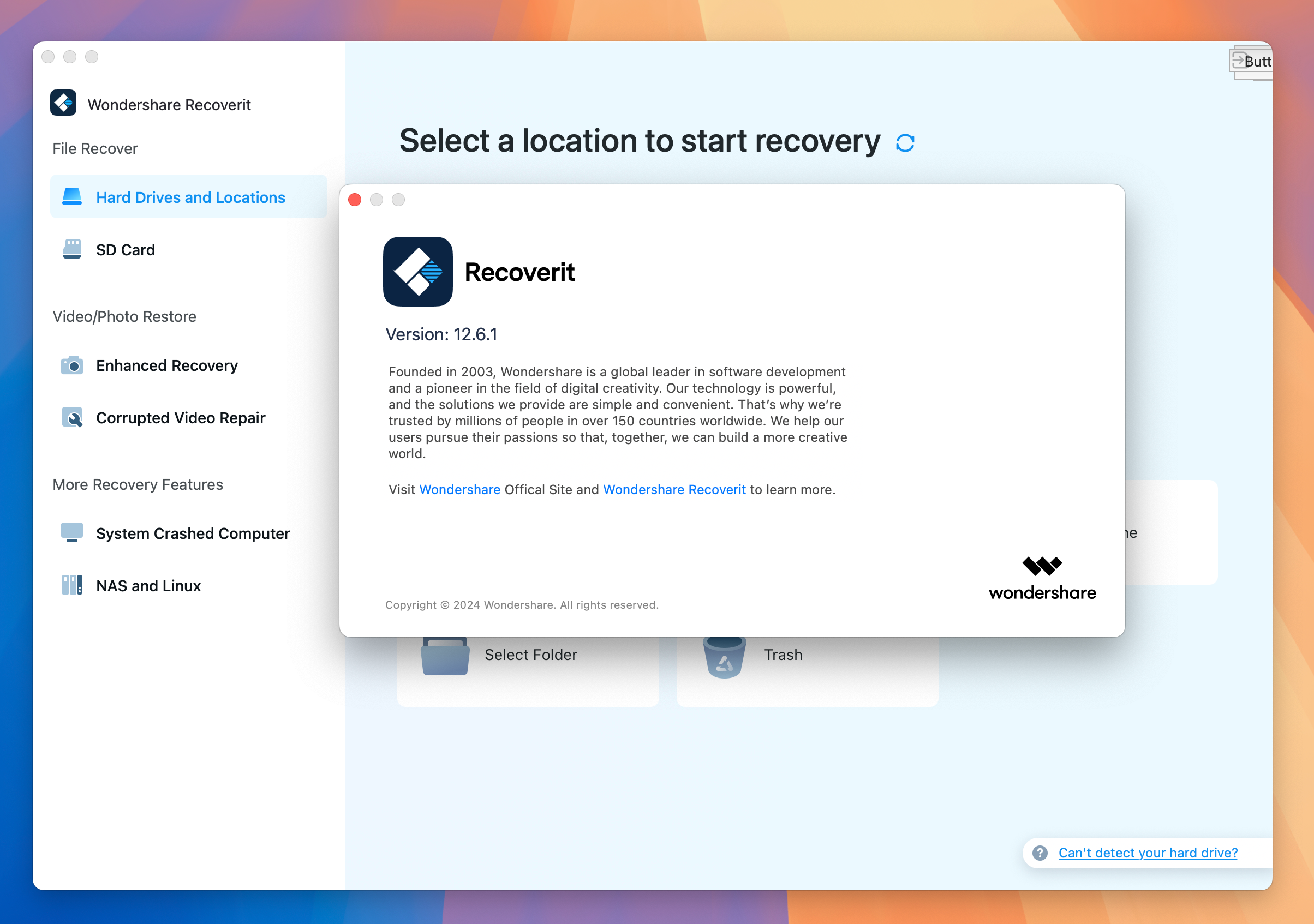 Wondershare Recoverit for Mac v12.6.1.6 万兴万能数据恢复工具 激活版-1