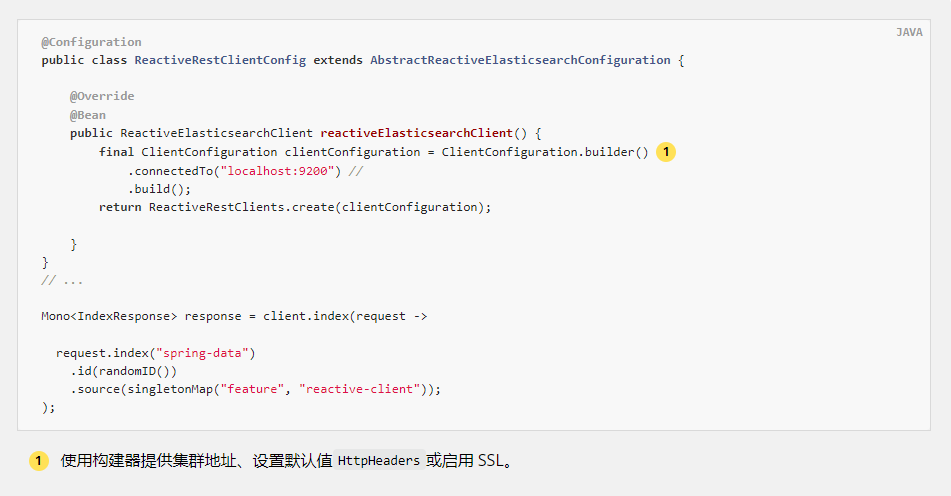 Spring Data Elasticsearch教程一