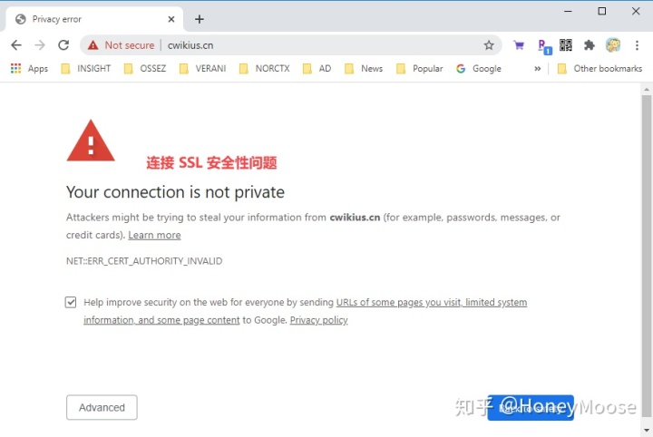 重定向浏览器不变的原因_centos 8 apache 安装后 ssl 重定向提示证书