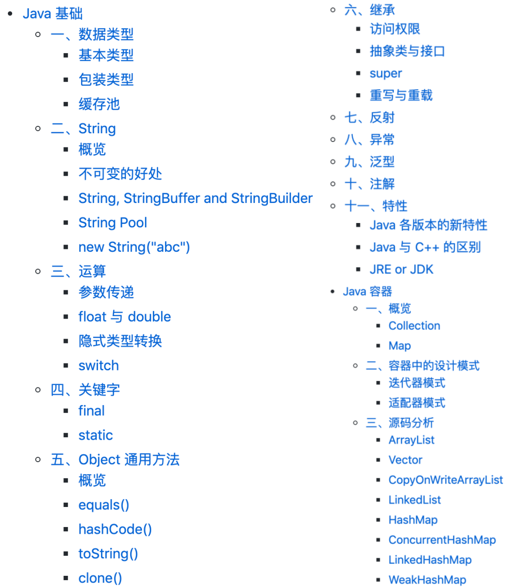 牛批！GitHub上标星115k+的Java教程，全面且实用