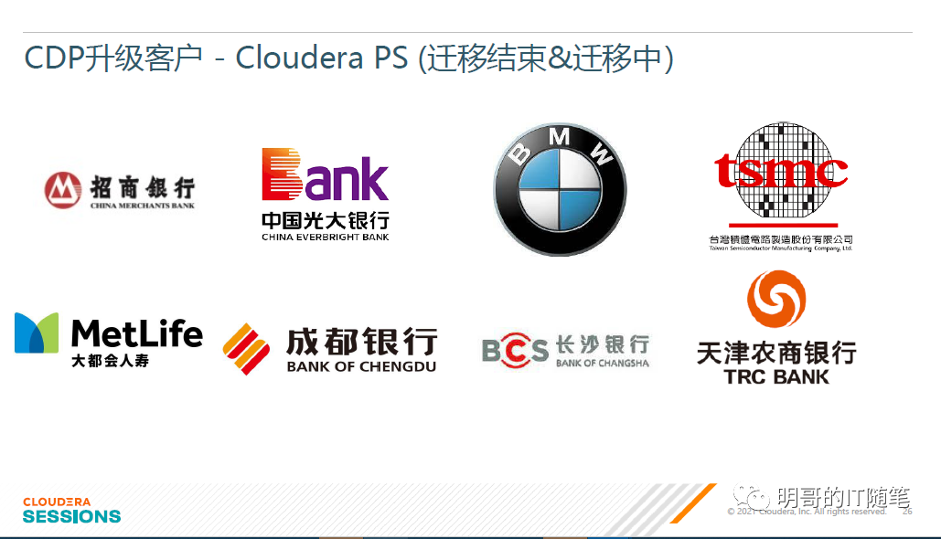 线上会议精彩回顾 - Cloudera Sessions China 2021