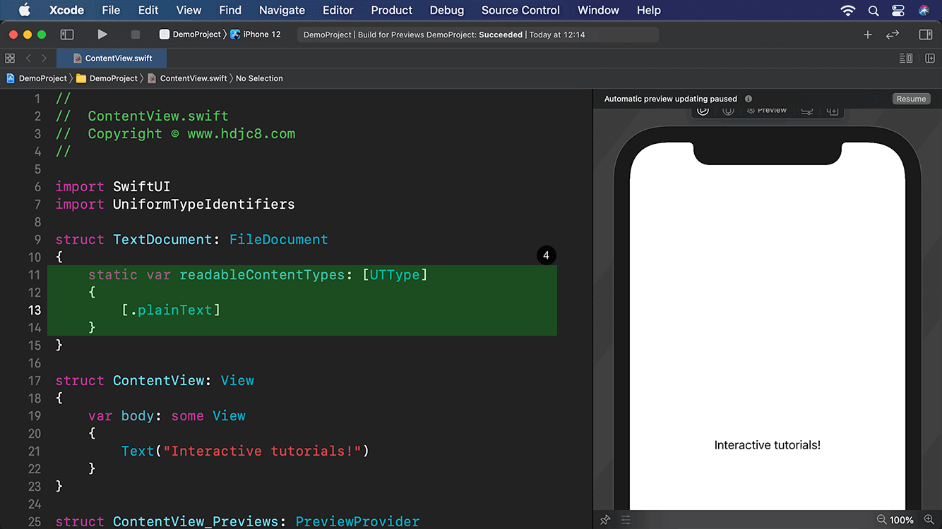 SwiftUI快速入门到实战