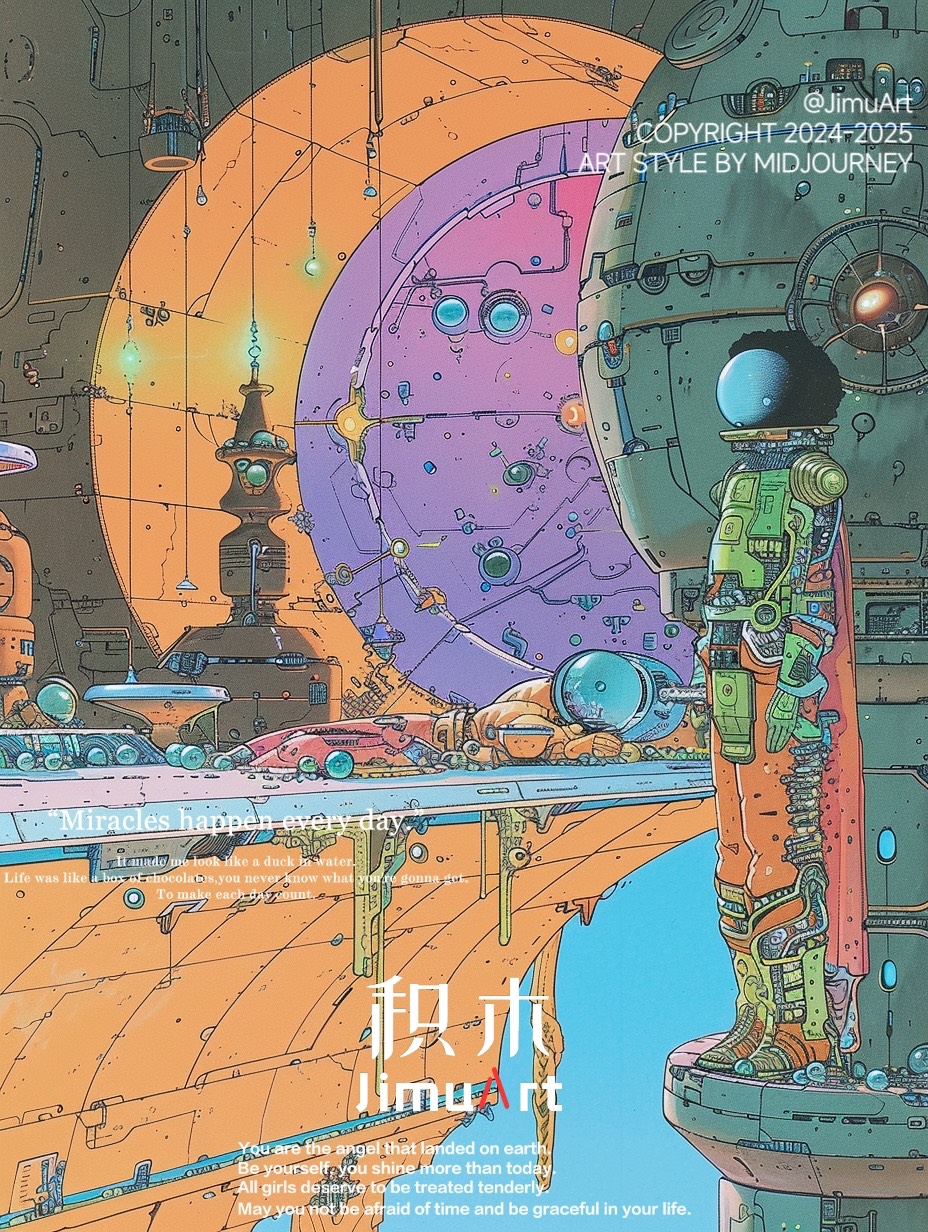 Midjourney每日艺术家分享｜By Moebius