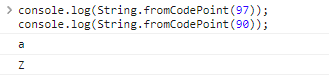 String.fromCodePoint()