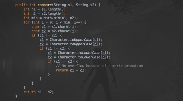 java comparator_Java基础之String漫谈（二）