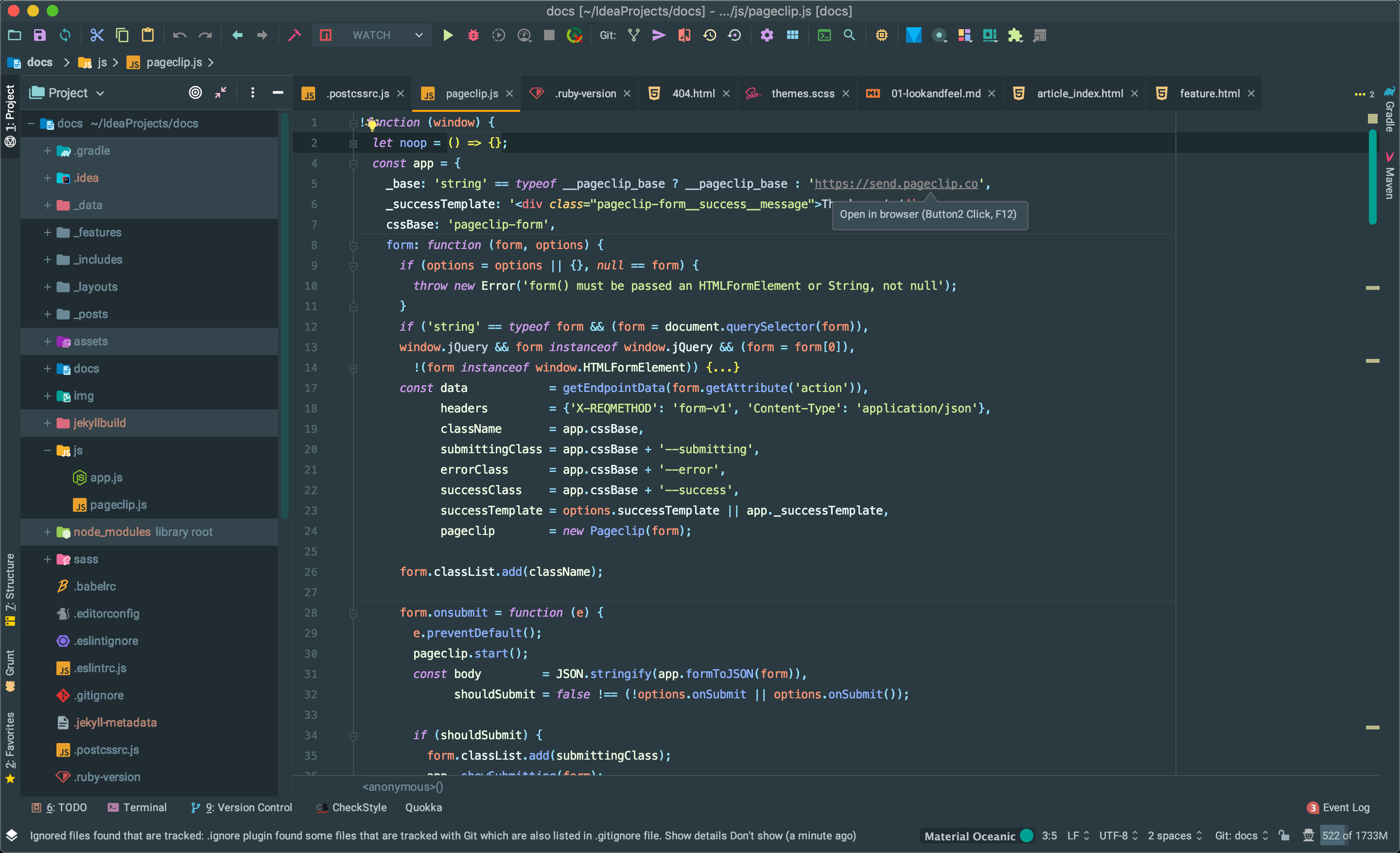 sublime text theme intellij