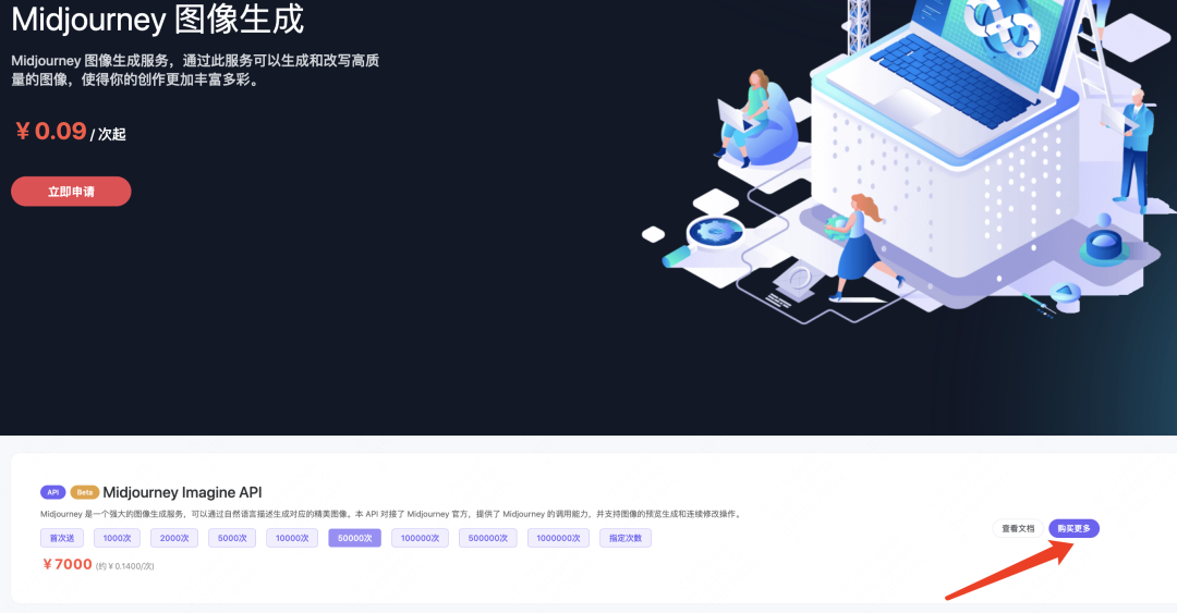 申請midjourney api