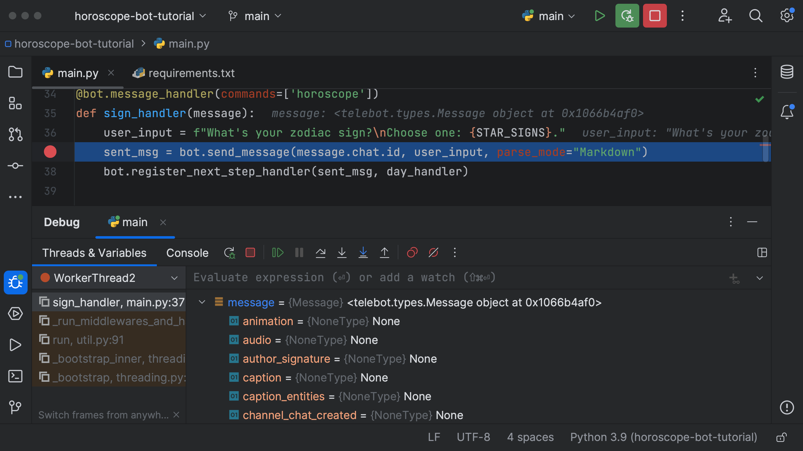 PyCharm new UI