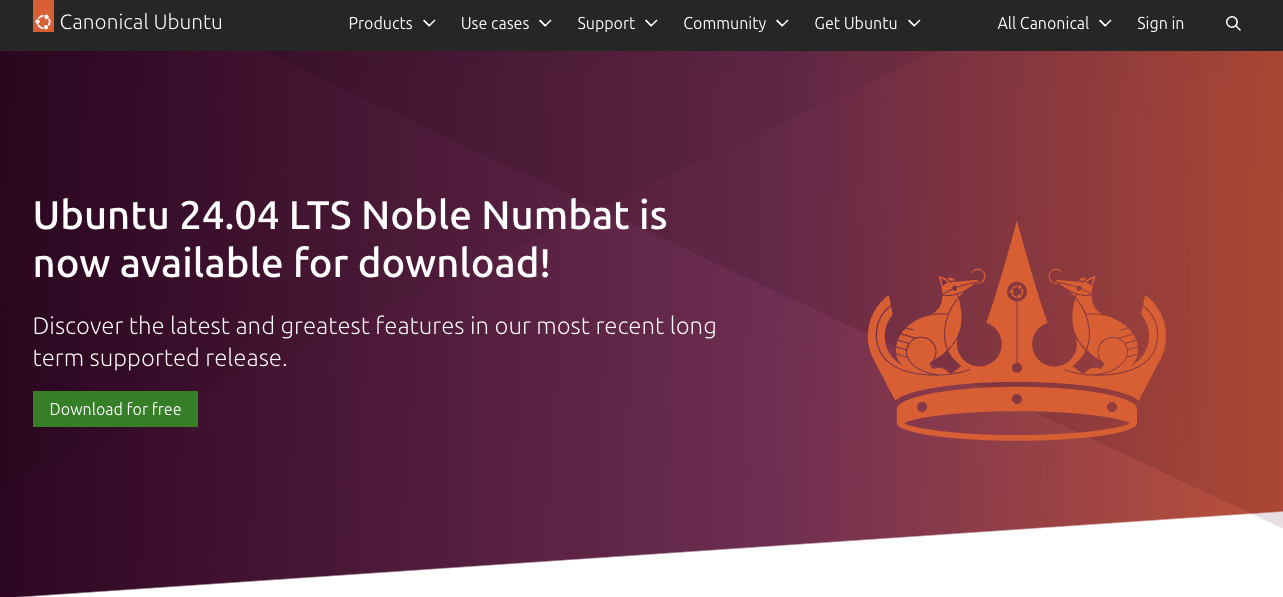 正巧 Ubuntu 24.04 正式发布