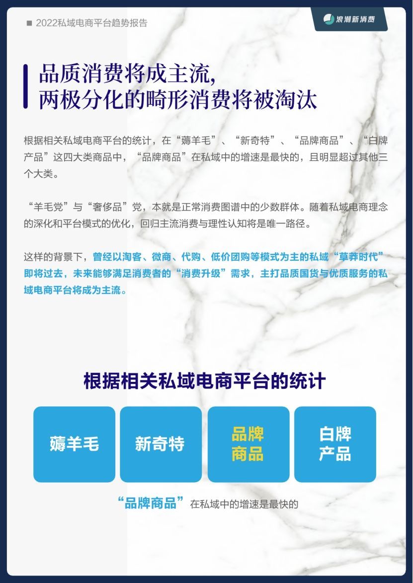 蓝本蓝科技：私域解读|2022年私域电商平台趋势报告--浪潮新消费