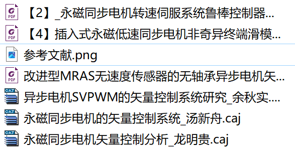 永磁同步电机滞环电流控制（PI双闭环）matlab仿真模型