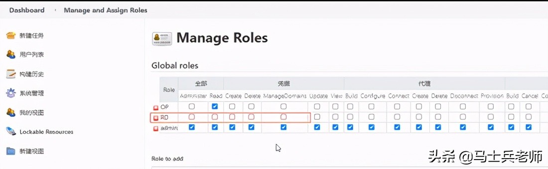 Jenkins用户权限管理-Role-based Authorization Strategy插件