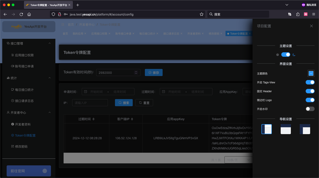 【国产化软件】接口开放平台：Java+Swagger+Vue3，适配移动端_java_15