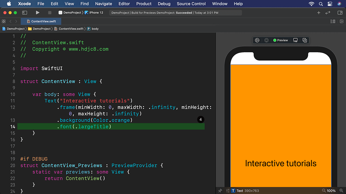SwiftUI快速入门到实战