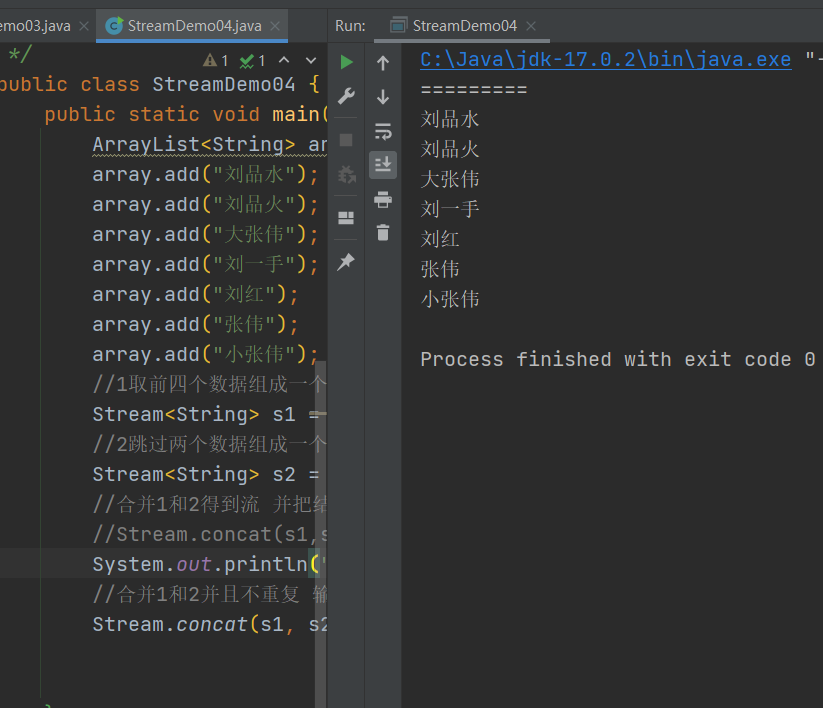 Stream流中间操作concat&distinctCSDN博客