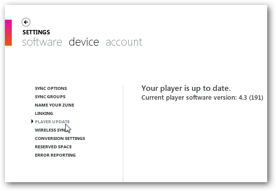 zune linux_更新您的Zune Player软件
