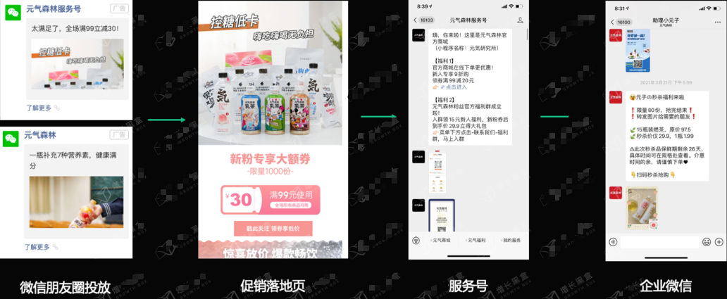 普通商家如何在微信做生意?元气森林私域体系,太值得借鉴了