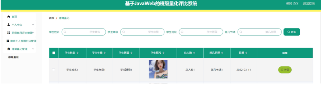 [附源码]JAVA+ssm基于JavaWeb的班级量化评比系统（程序+Lw)