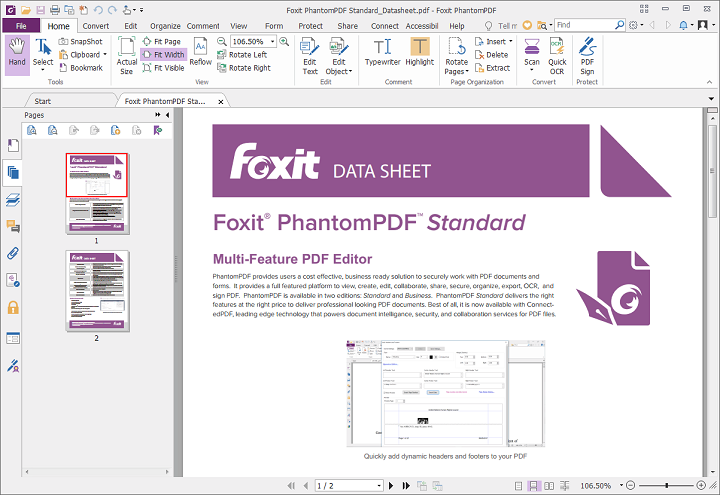 Foxit Software 的 PhantomPDF