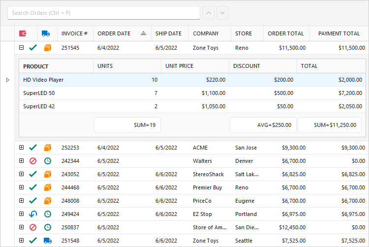 界面控件DevExpress WinForms中文教程：Data Grid（数据网格）简介（二）