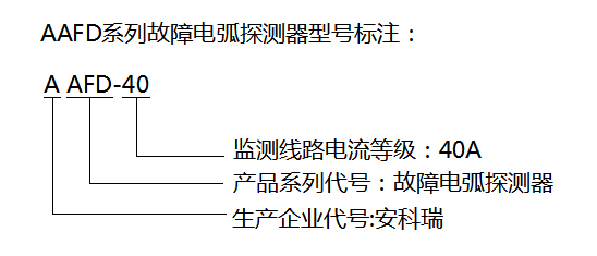 AAFD-40型故障电弧探测器