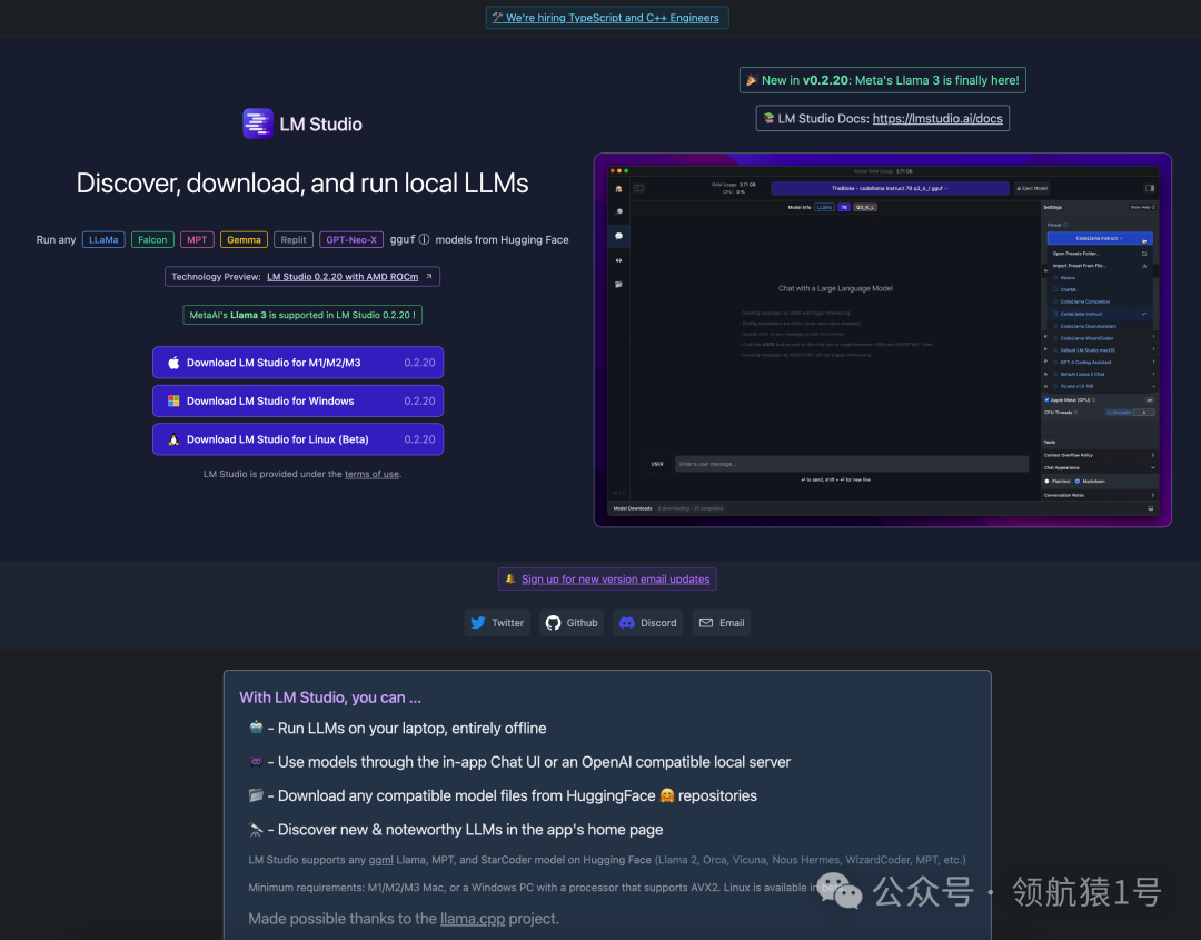 用 <span style='color:red;'>LM</span> Studio 1 分钟搭建可在<span style='color:red;'>本地</span><span style='color:red;'>运行</span><span style='color:red;'>大型</span><span style='color:red;'>语言</span><span style='color:red;'>模型</span>平台替代 ChatGPT
