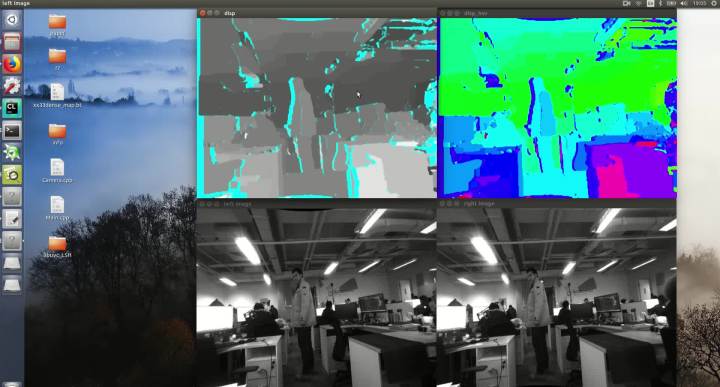 kinect深度距离误差indemind高精度深度图像解析