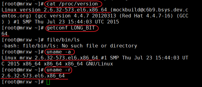 centos下看linux信息的命令行,Linux查看版本信息