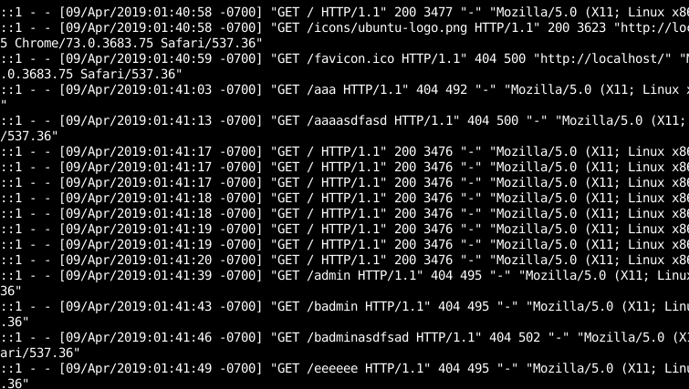 Apache Access Log Location