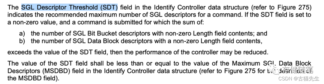 NVMe IO数据传输如何选择PRP or SGL？