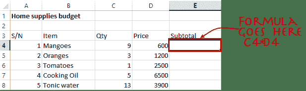 Introduction to formulas and functions in Excel