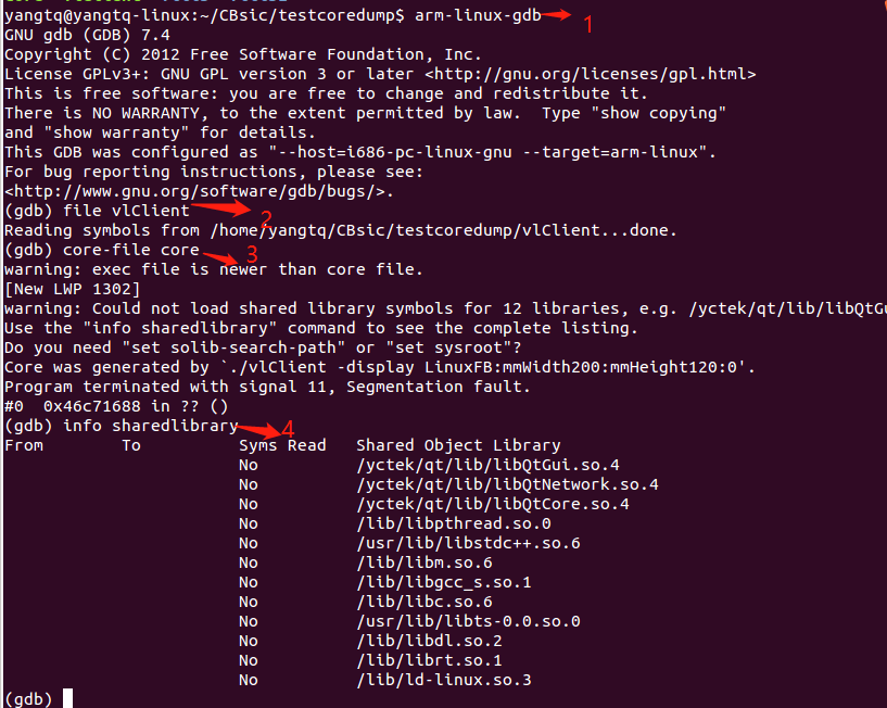 ARM-Linux GDB调试Core文件动态库不能加载_set Solib-search-path-CSDN博客