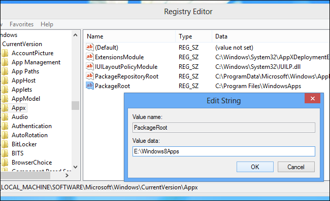 change-packageroot-value