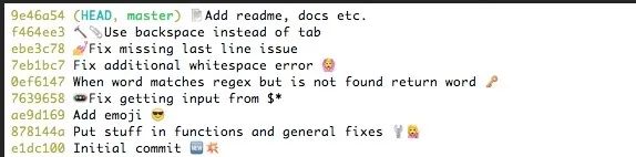 【推荐】git commit 规范和如何在 commit 里使用 emoji