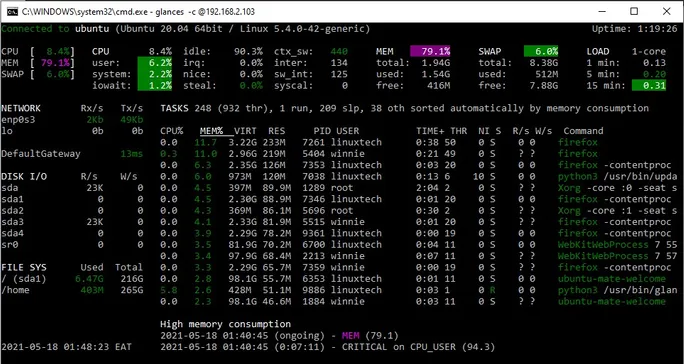 Access-Glances-Command-Line-Client