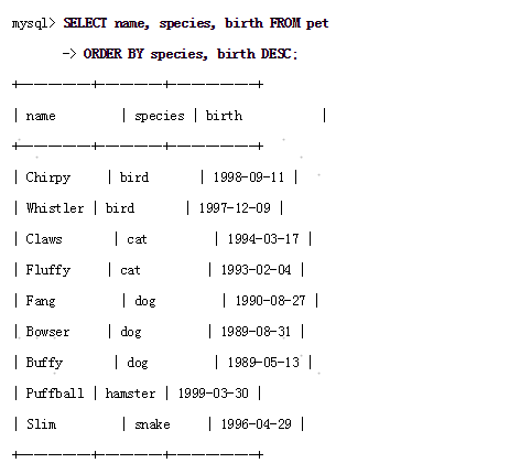 mysql查询注意_mysql中sql查询使用注意