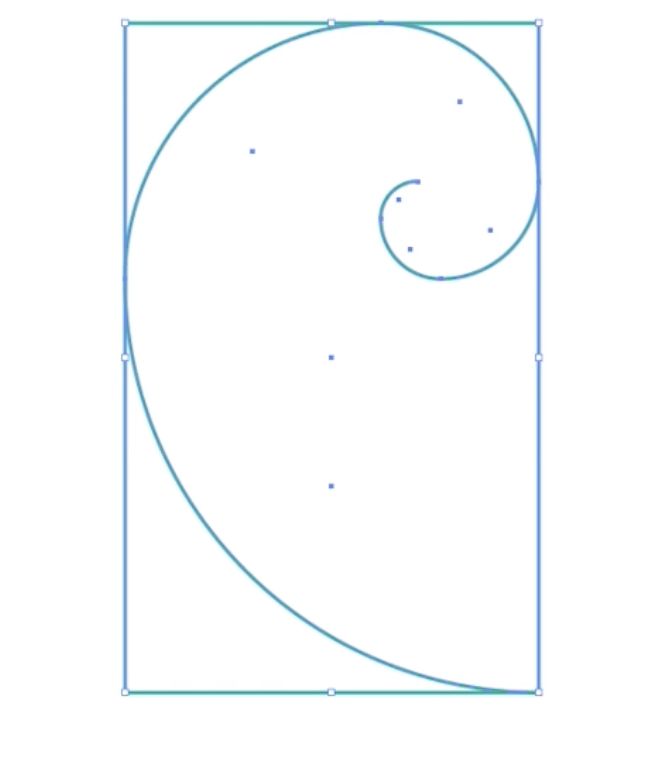 如何画螺旋线手把手教你绘制黄金螺旋线设计师作图好帮手简单又实用