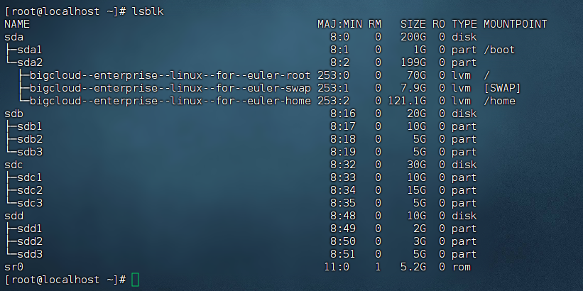 【香菇带你学Linux】Linux系统中磁盘管理LVM与挂载_LVM_07