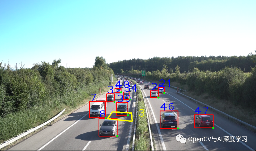 基于OpenCV+YOLOv5实现车辆跟踪与计数(附源码)