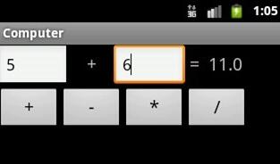 android计算器弹窗,android实现简易计算器