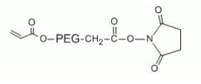 NHS-PEG-Acrylate，活性酯聚乙二醇丙烯酸酯，AC-PEG-NHS