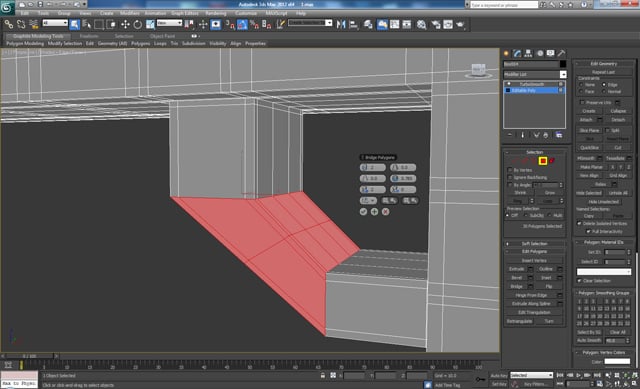 3D 工作室最大建模教程未来派螺栓枪