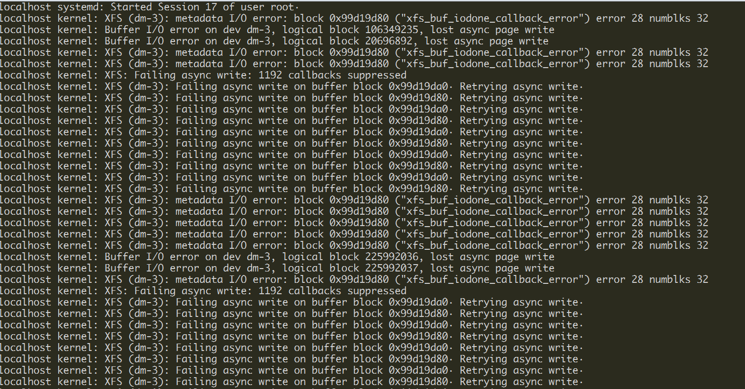 i o error dev oracle,kernel blk_update_request I/O error, dev fd0